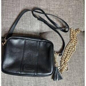 Pom Pom London Bag City Plus Bag Black Extra Shoulder Chain Strap